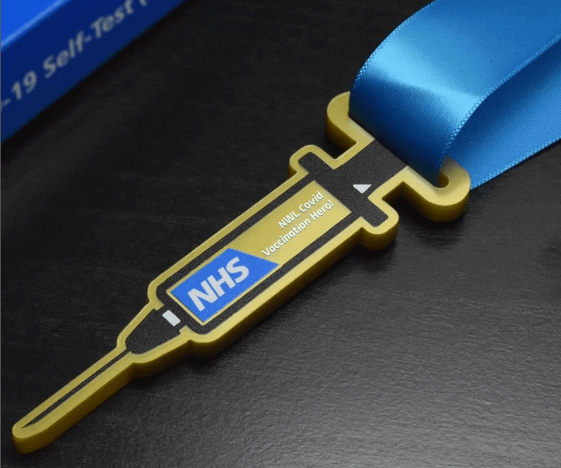 custom shape medal