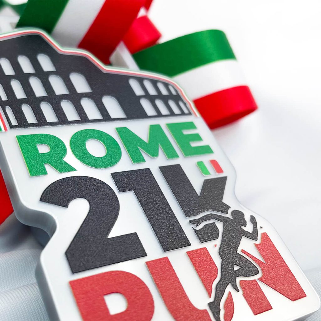 custom running medal